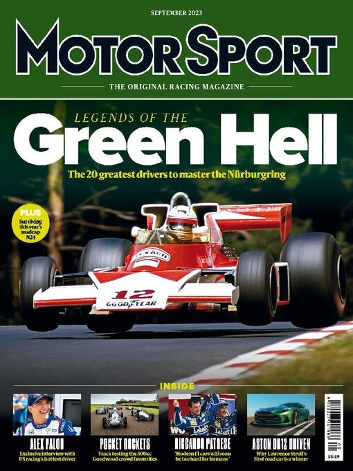 Title details for Motor Sport Magazine by Motorsport Magazine Limited - Available